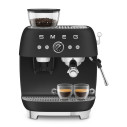 Macchina da caffè espresso manuale con macinacaffè integrato Smeg EGF03BLMEU Nero opaco
