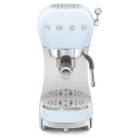 Macchina da caffè espresso manuale Smeg ECF02PBEU Azzurro