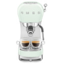 Macchina da caffè espresso manuale Smeg ECF02PGEU Verde pastello
