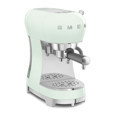 Macchina da caffè espresso manuale Smeg ECF02PGEU Verde pastello
