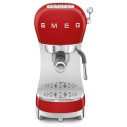 Macchina da caffè espresso manuale Smeg ECF02RDEU Rosso