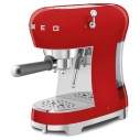 Macchina da caffè espresso manuale Smeg ECF02RDEU Rosso