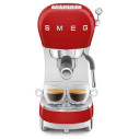 Macchina da caffè espresso manuale Smeg ECF02RDEU Rosso