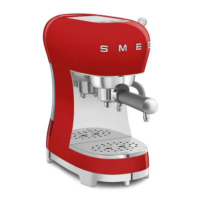 Macchina da caffè espresso manuale Smeg ECF02RDEU Rosso