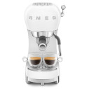 Macchina da caffè espresso manuale Smeg ECF02WHEU Bianco