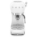 Macchina da caffè espresso manuale Smeg ECF02WHEU Bianco