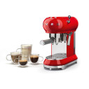Macchina da caffè espresso Smeg ECF01RDEU vista