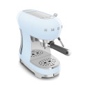 Macchina da caffè espresso manuale Smeg ECF02PBEU Azzurro