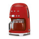 Macchina caffè filtro Smeg DCF02RDEU vista