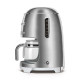 Macchina caffè filtro Smeg DCF02SSEU Acciaio Inox vista