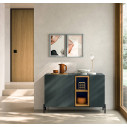 Madia Linear FGF Mobili ambientazione con vano a giorno optional
