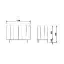 Madia Urban Ranch Devina Nais L 120 H 82 P 50