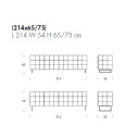 Madia Venice T8253 Tonin Casa dimensioni
