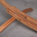 La Siesta Maera Eucalyptus Supporto in legno per amache singole dettaglio