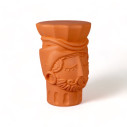 Magna Graecia Sgabello Uomo in Terracotta Seletti vista