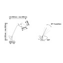 Mantis BS3 Lampada da tavolo DCW éditions dimensioni