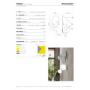 Maoo AP312AB INT bianco lampada da parete Karman specifiche tecniche