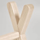 Palestrina per bambini tipi Maralis in legno massello di faggio dettaglio