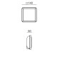 Marina 247.70.OO lampada da soffitto Outdoor Il Fanale dimensioni