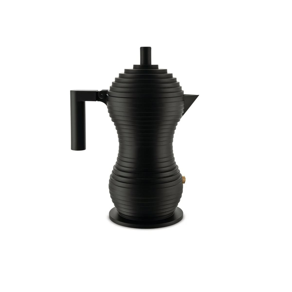 Alessi MDL02/1 BB Pulcina Caffettiera  espresso Nero 1 Tazza