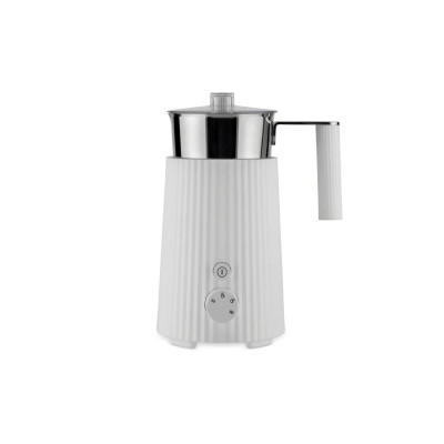 Alessi Plissè MDL13 W Cappuccinatore multifunzione ad induzione Bianco