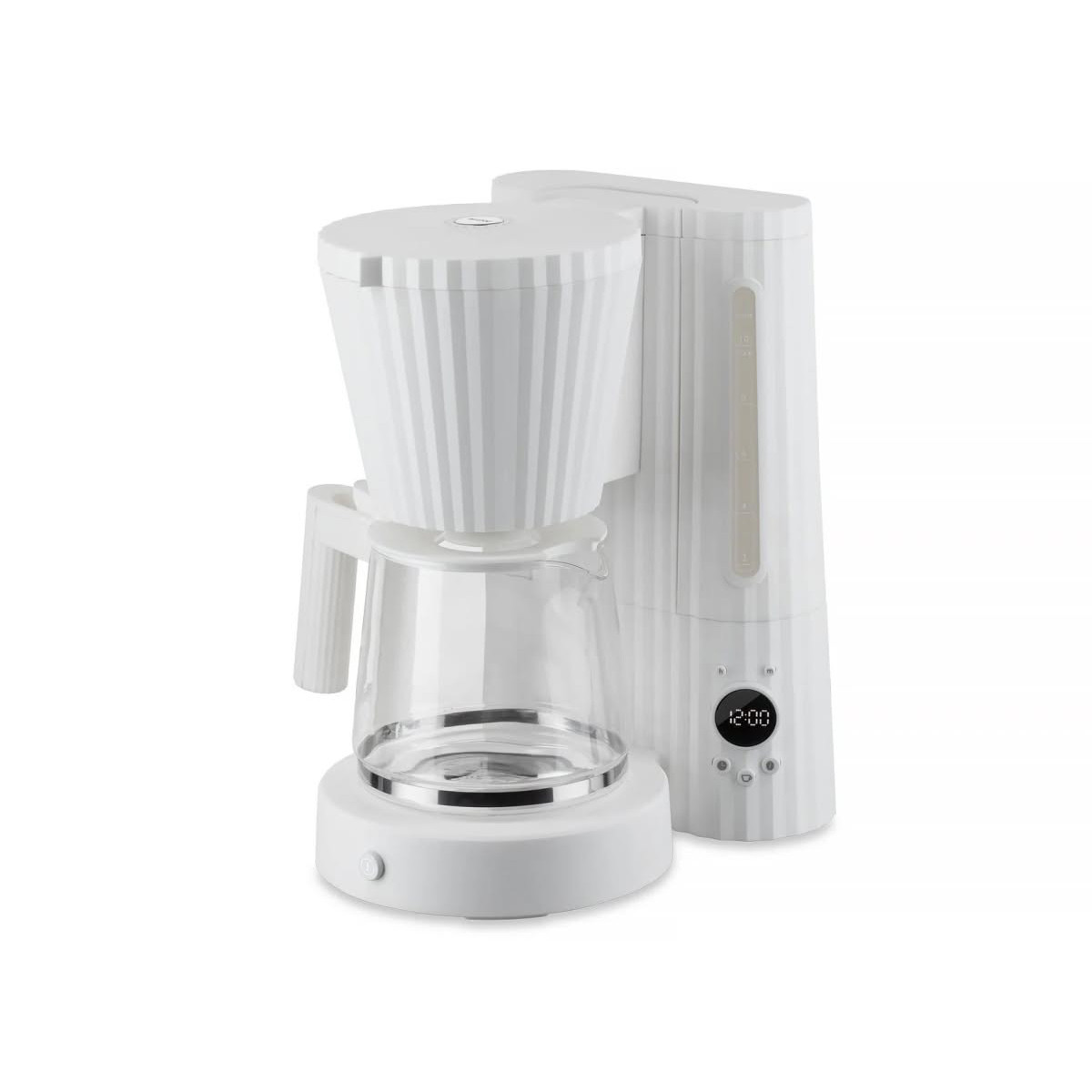 Alessi Plissè MDL14 W Macchina per caffè filtrato Bianco