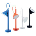Alessi ME01 RO Tsumiki Lampada da tavolo Rosso Arancio vista
