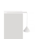 Alessi ME01 W Tsumiki Lampada da tavolo Bianco vista
