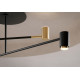 Melanocetus pl double lampada da soffitto Contardi ambientazione