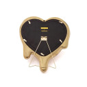 Melted Heart Gold Specchio e cornice per foto Seletti vista