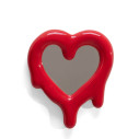 Melted Heart Red Specchio e cornice per foto Seletti vista