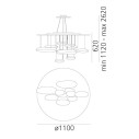 Artemide Mercury lampada a sospensione dimensioni
