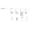 Merlo 5508A Rosone ad appoggio 9010 novantadieci dettaglio installazione