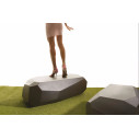 Meteor pouf panchina Serralunga Outdoor Design ambientazione