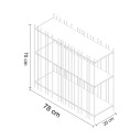 Metrica B Libreria Mogg dimensioni