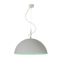 Mezza Luna 1 Cemento sospensione In-es.artdesign interno turchese