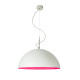 Mezza Luna 1 sospensione In-es.artdesign bianco-interno magenta