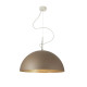 Mezza Luna 1 sospensione In-es.artdesign bronzo-interno oro