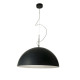 Mezza Luna 1 sospensione In-es.artdesign nero-interno argento