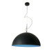 Mezza Luna 1 sospensione In-es.artdesign nero-interno blu