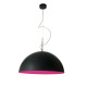 Mezza Luna 1 sospensione In-es.artdesign nero-interno magenta