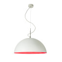 Mezza Luna 2 sospensione In-es.artdesign bianco-interno rosso