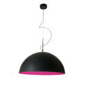 Mezza Luna 2 sospensione In-es.artdesign nero-interno magenta