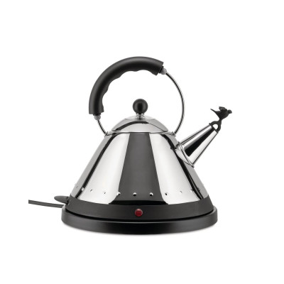 Alessi MG32 B Bollitore elettrico cordless Acciaio-Nero