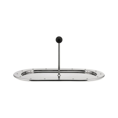 Alessi MG34 Vassoio ovale in acciaio Inox