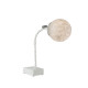 Micro T Luna lampada da tavolo In-es.artdesign bianco-base bianca accesa