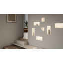 Microcosmi Tall 2524C Lampada a incasso a parete 9010 novantadieci ambientazione