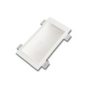 Microcosmi Tall 2524C Lampada a incasso a parete 9010 novantadieci vista