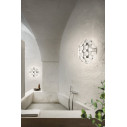 Mida Ceiling-Wall large lampada da soffitto-parete White-Platinum Slamp ambientazione