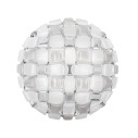 Mida Ceiling-Wall large lampada da soffitto-parete White-Platinum Slamp vista